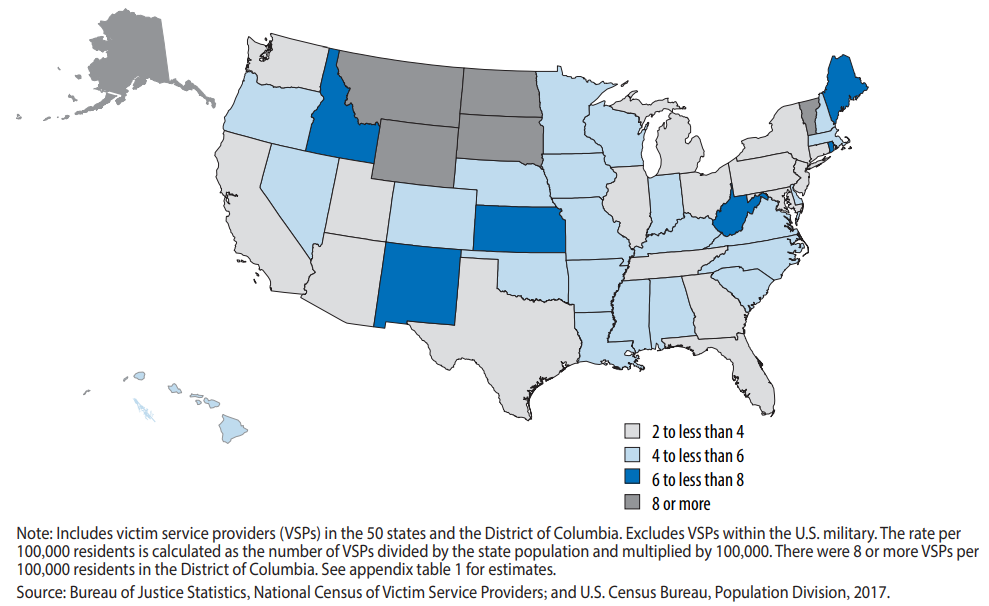 State Provider Agency Rate Map