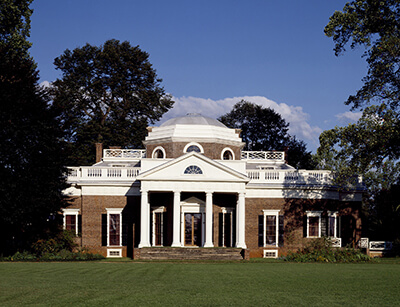 Monticello in Virginia
